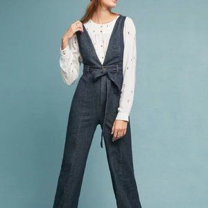 Anthropologie PILCRO Denim Wide leg Jumper. Size 0 in great condition